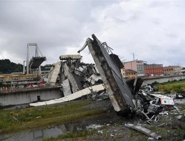 Στους 38 οι νεκροί από την κατάρρευση γέφυρας στη Γένοβα